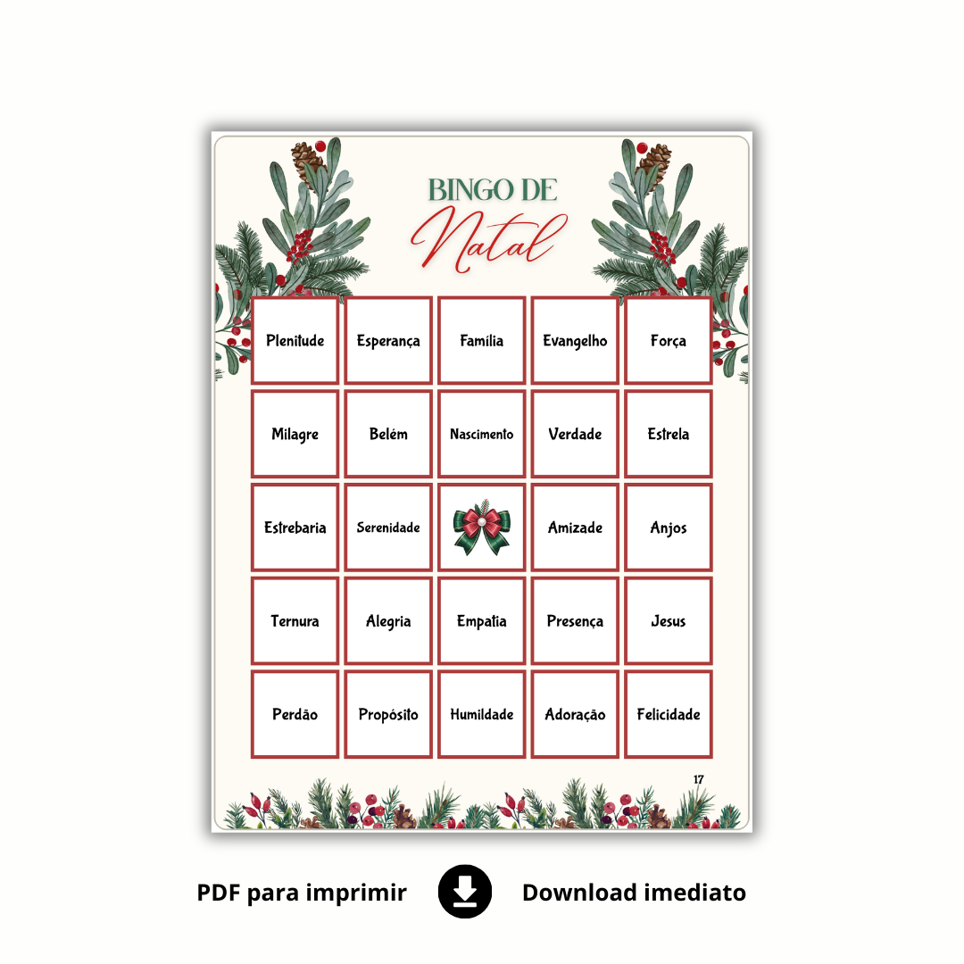 Bingo de Natal
